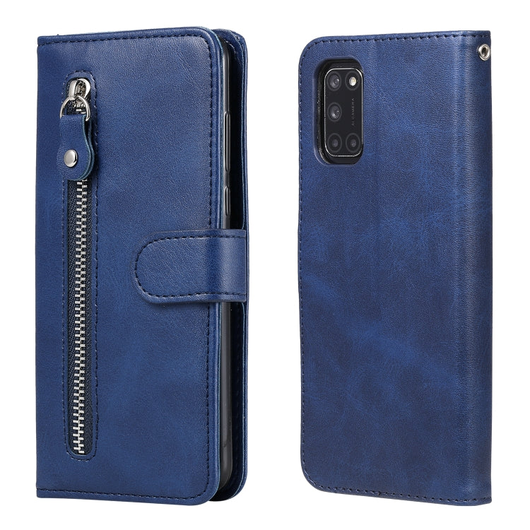 Custodia portafoglio in pelle con zip per smartphone OPPO compati
