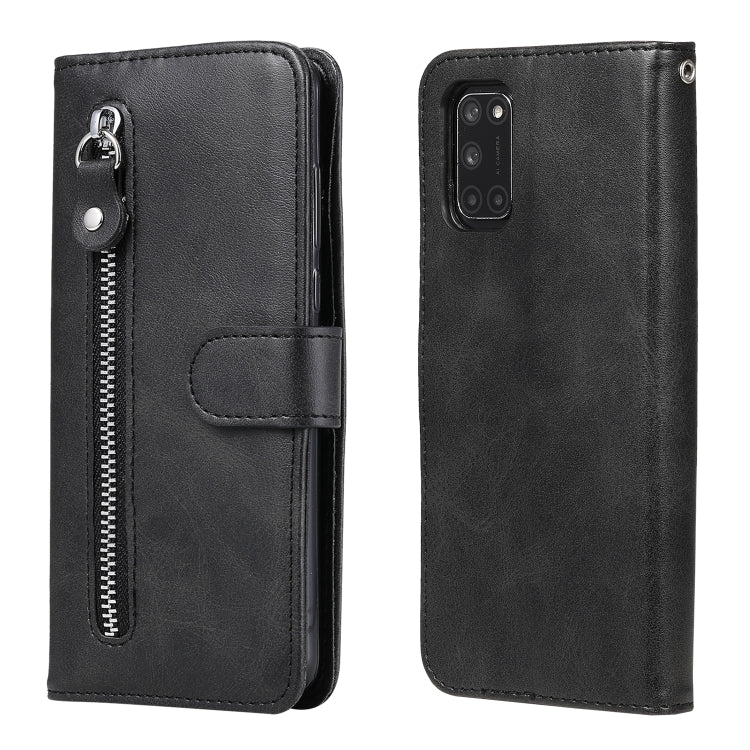 Custodia portafoglio in pelle con zip per smartphone OPPO compati
