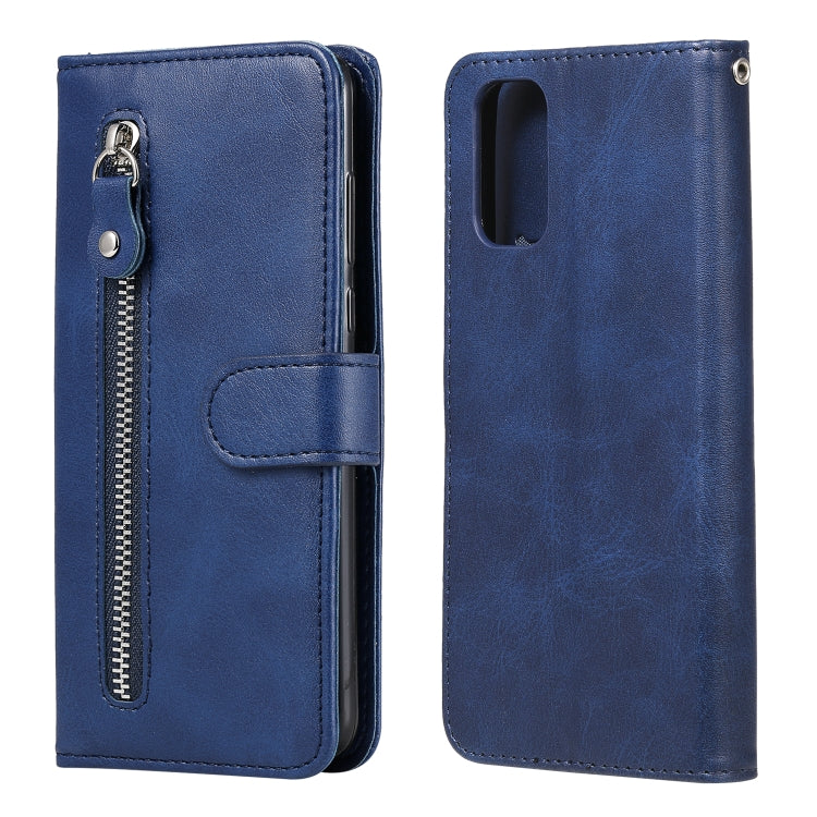 Custodia portafoglio in pelle con zip per smartphone OPPO compati