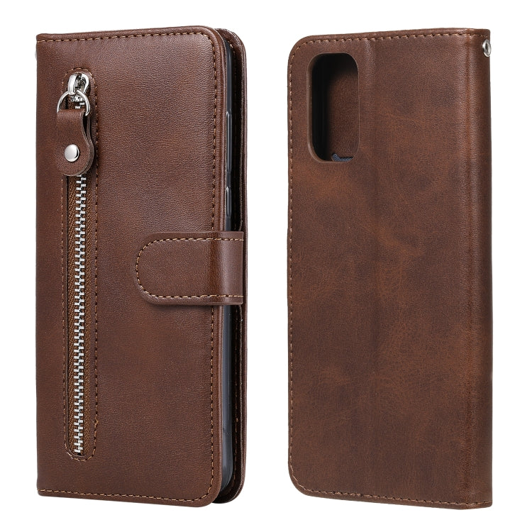 Custodia portafoglio in pelle con zip per smartphone OPPO compati