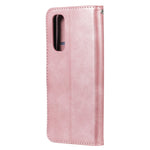 Custodia portafoglio pelle con zip per Realme 7 e compatibili