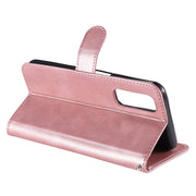 Fashion Calf Texture Zipper Custodia in pelle a vibrazione orizzontale con supporto e slot per schede e portafoglio, For OPPO Realme 7, For OPPO Realme C11, For OPPO Realme C15 / C12, For OPPO Reno4 Pro 5G