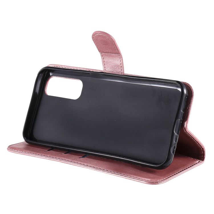 Custodia portafoglio pelle con zip per Realme 7 e compatibili