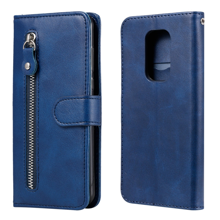 Custodia portafoglio in pelle con zip per smartphone compatibili