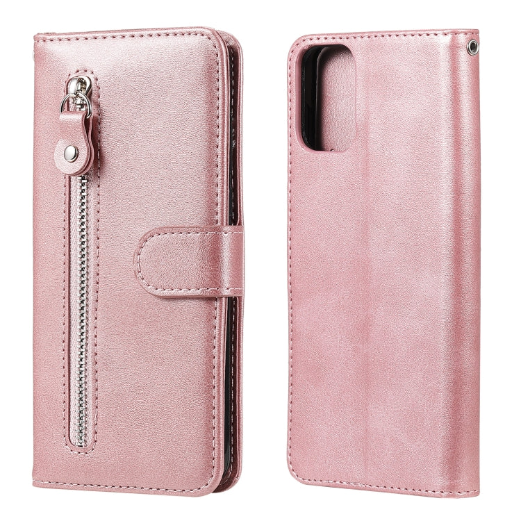 Custodia portafoglio in pelle con zip per Galaxy M31s