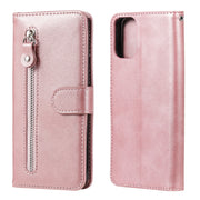 Custodia portafoglio in pelle con zip per Galaxy M31s