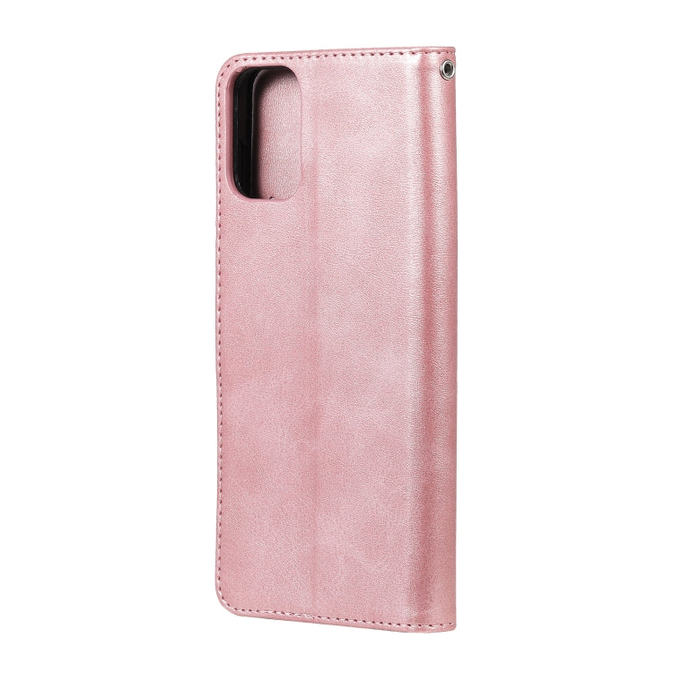 Custodia portafoglio in pelle con zip per Galaxy M31s