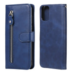 Custodia portafoglio in pelle con zip per Galaxy M31s