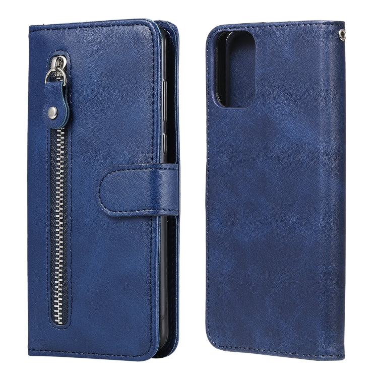 Custodia portafoglio in pelle con zip per Galaxy M31s