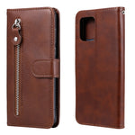 Custodia portafoglio in pelle con zip per Galaxy M31s
