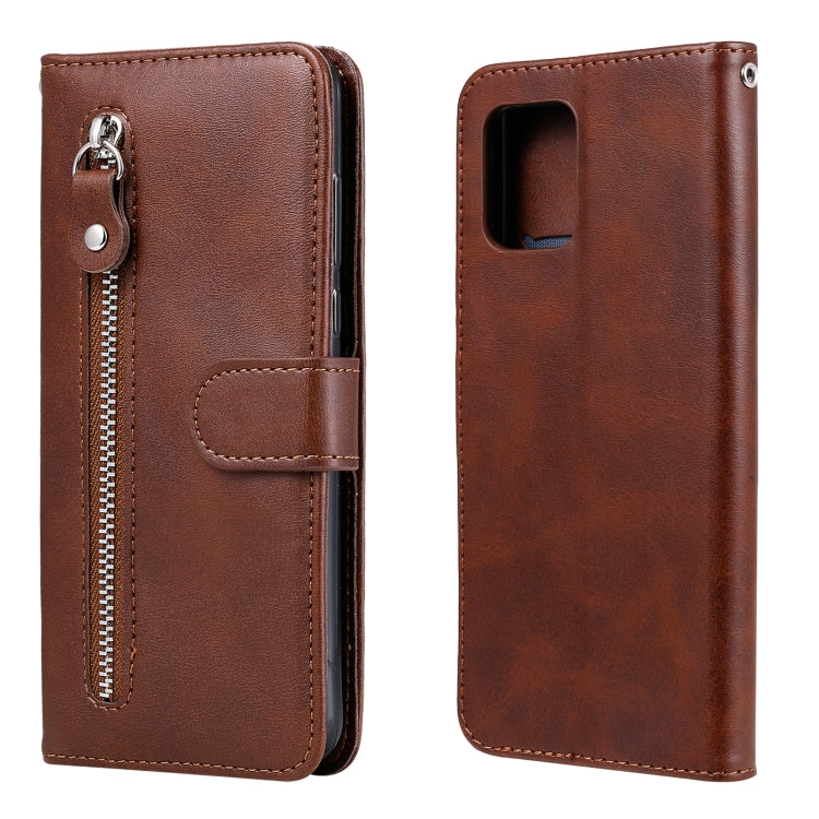 Custodia portafoglio in pelle con zip per Galaxy M31s