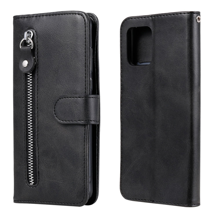 Custodia portafoglio in pelle con zip per Galaxy M31s