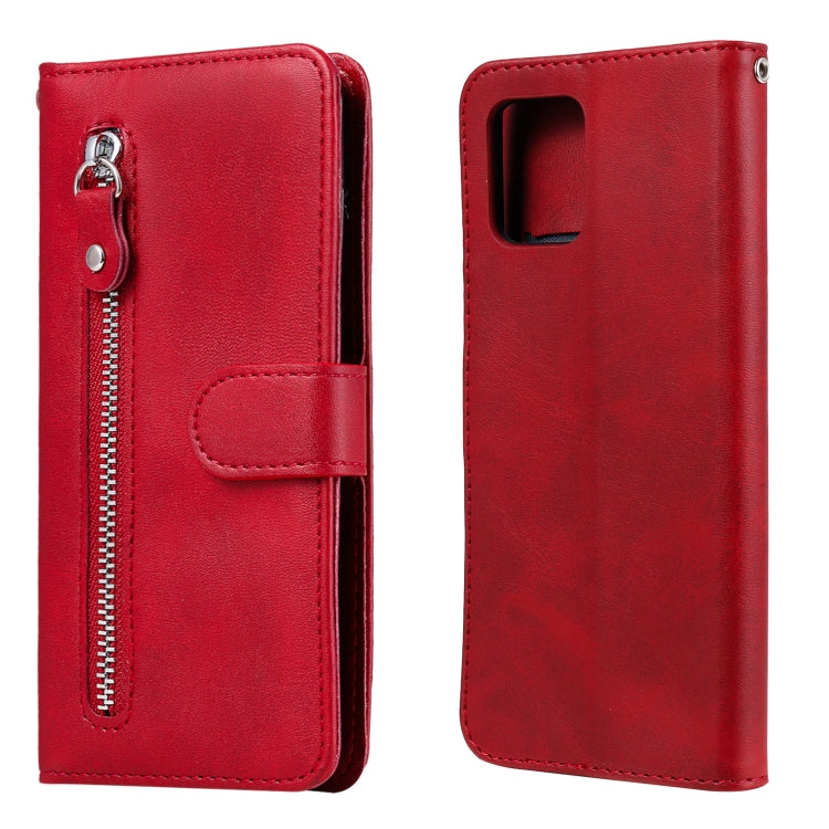 Custodia portafoglio in pelle con zip per Galaxy M31s