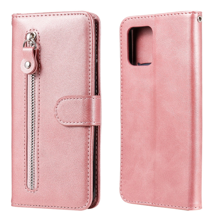 Custodia portafoglio in pelle con zip per Galaxy M31s