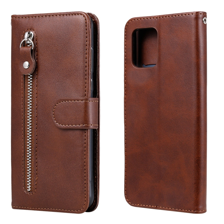 Custodia portafoglio in pelle con zip per Galaxy M31s