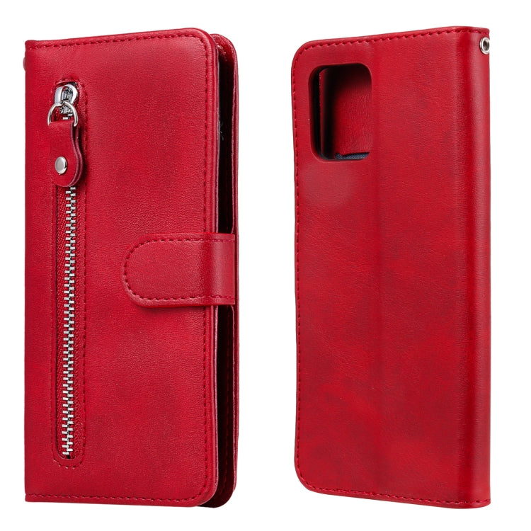 Custodia portafoglio in pelle con zip per Galaxy M31s