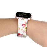 Per Fitbit Versa 1/2 cinturino da polso di ricambio con motivo floreale