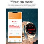 GT3 Smart Watch con schermo rotondo full-fit da 1,3 pollici, supporto per monitor del sonno / cardiofrequenzimetro / monitoraggio della temperatura