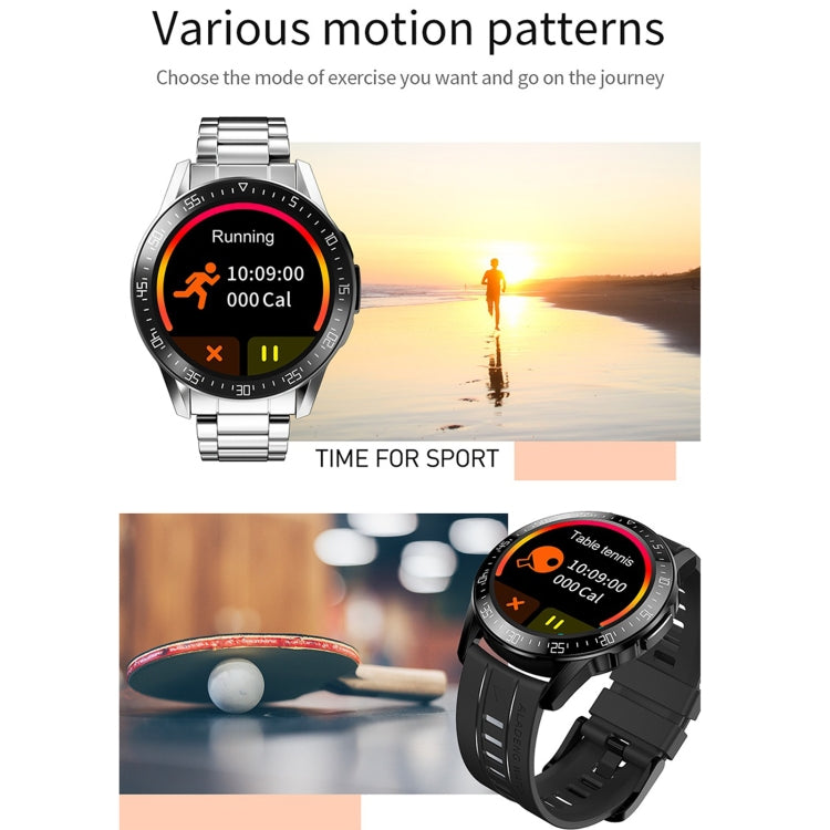 GT3 Smart Watch con schermo rotondo full-fit da 1,3 pollici, supporto per monitor del sonno / cardiofrequenzimetro / monitoraggio della temperatura