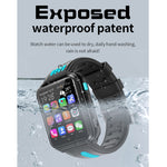 H1(1+8) 1,54 pollici Full-fit Screen Dual Camera Smart Phone Watch, Supporto SIM Card / Tracciamento GPS / Traiettoria in tempo reale / Monitoraggio della temperatura