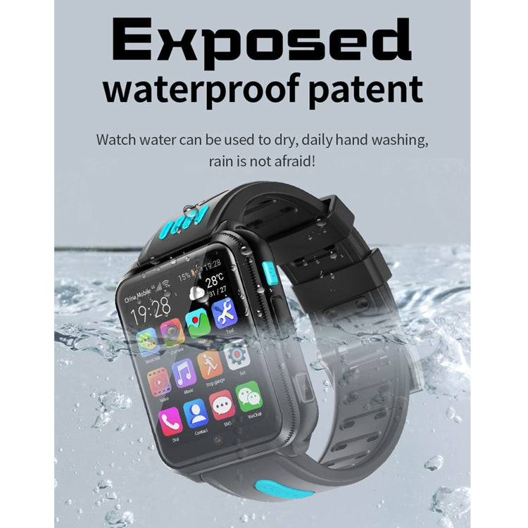 H1(1+8) 1,54 pollici Full-fit Screen Dual Camera Smart Phone Watch, Supporto SIM Card / Tracciamento GPS / Traiettoria in tempo reale / Monitoraggio della temperatura