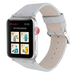 Cinturino in vera pelle smerigliata per Apple Watch Series 6 e SE e 5 e 4 44 mm / 3 e 2 e 1 42 mm, For Apple Watch Series 7 45mm / 6 & SE & 5 & 4 44mm / 3 & 2 & 1 42mm