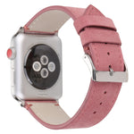 Cinturino in vera pelle smerigliata per Apple Watch Series 6 e SE e 5 e 4 44 mm / 3 e 2 e 1 42 mm, For Apple Watch Series 7 45mm / 6 & SE & 5 & 4 44mm / 3 & 2 & 1 42mm