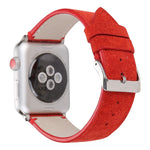 Cinturino in vera pelle smerigliata per Apple Watch Series 6 e SE e 5 e 4 44 mm / 3 e 2 e 1 42 mm, For Apple Watch Series 7 45mm / 6 & SE & 5 & 4 44mm / 3 & 2 & 1 42mm