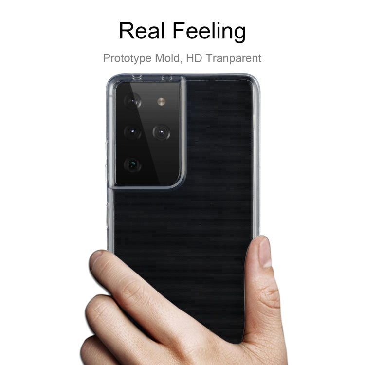 Custodia TPU trasparente ultrasottile per Samsung Galaxy S21 Ultr