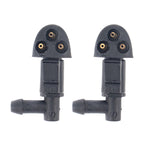 Ugello di spruzzo d'acqua a getto d'acqua per tergicristallo anteriore da 2 pezzi 94556605 per Chevrolet Cruze 2009-2014, For Chevrolet Cruze 2009-2014