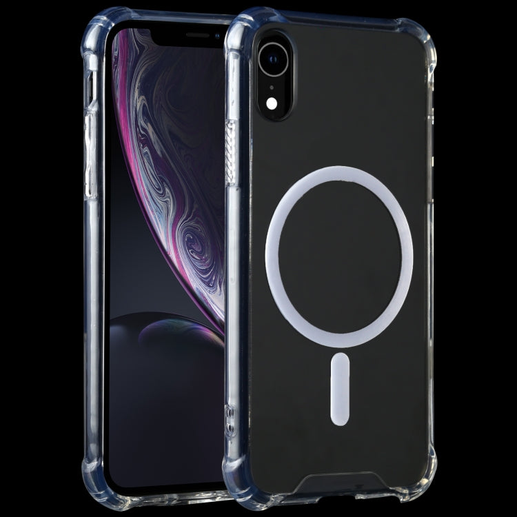 Custodia magnetica trasparente in TPU per iPhone XR