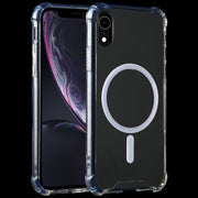 Custodia magnetica antiurto trasparente per PC + TPU protettiva Magsafe, For iPhone X / XS, For iPhone XR, For iPhone XS Max