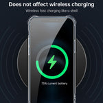 Custodia magnetica trasparente in TPU per iPhone XR