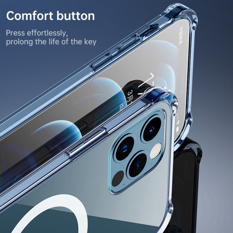 Custodia magnetica trasparente in TPU per iPhone XR