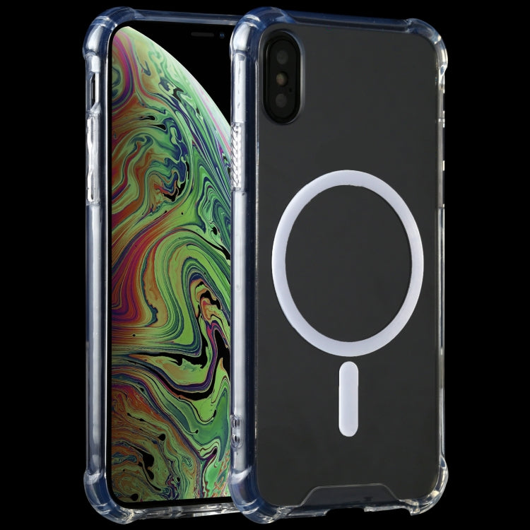 Custodia magnetica trasparente in TPU per iPhone XR
