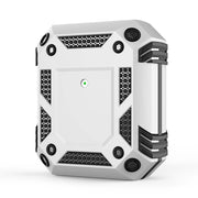 Cover protettiva per auricolari antiurto a quattro angoli Iron Man per AirPods 1/2, For AirPods 1 / 2