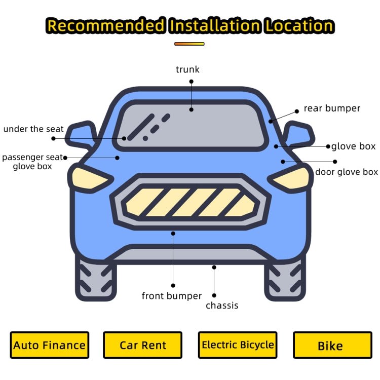 Localizzatore GPS magnetico potente per auto G11 Localizzatore wireless Beidou, G11