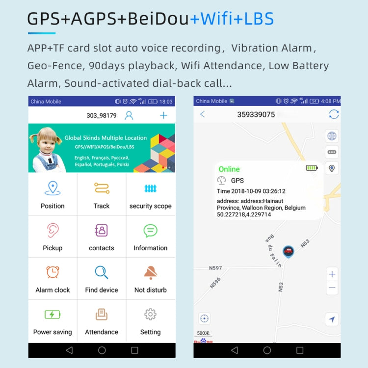 Localizzatore GPS magnetico potente per auto G11 Localizzatore wireless Beidou, G11