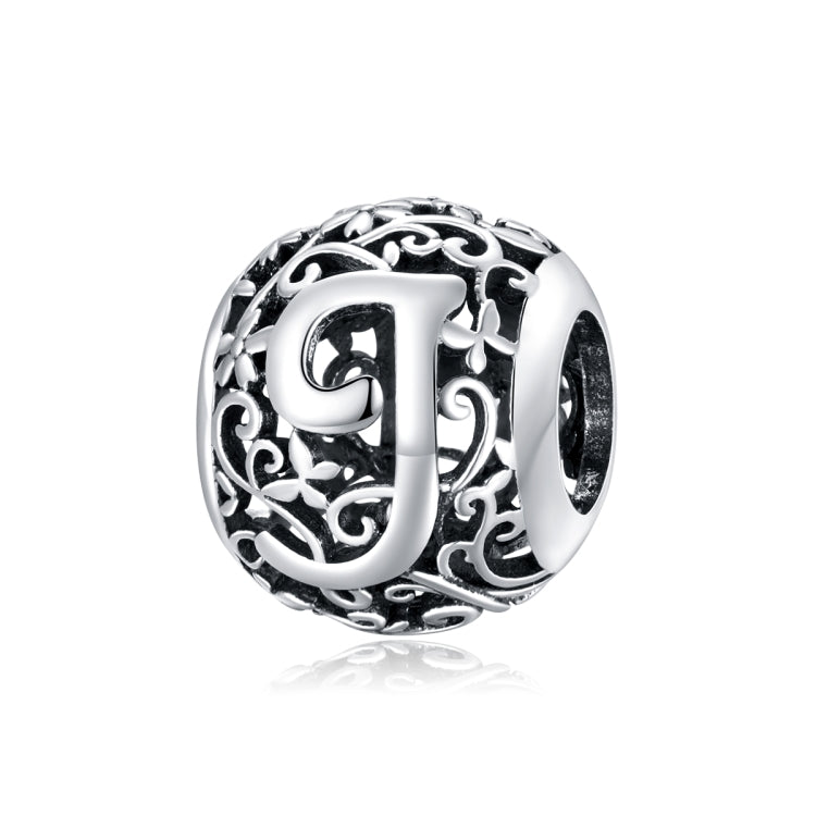 S925 Sterling Silver Mori Series Hollow Letters Beads DIY Bracciale Collana Accessori
