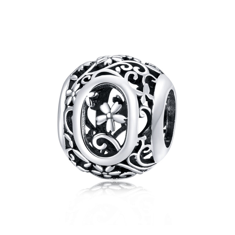 S925 Sterling Silver Mori Series Hollow Letters Beads DIY Bracciale Collana Accessori