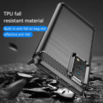 Custodia TPU fibra di carbonio per Xiaomi Mi 10T Pro 5G