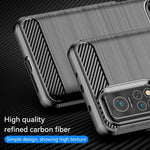 Custodia TPU fibra di carbonio per Xiaomi Mi 10T Pro 5G