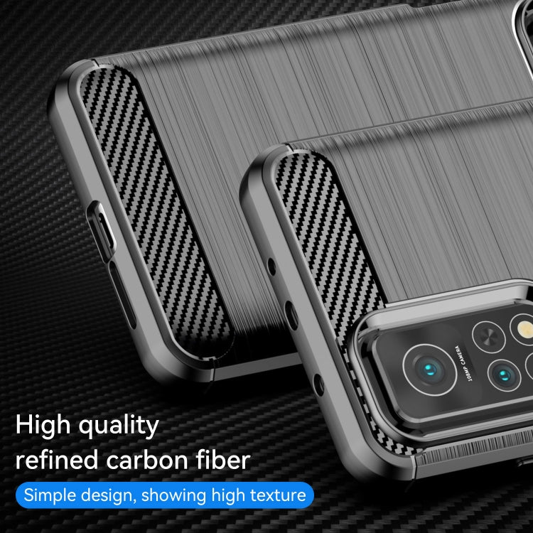 Custodia TPU fibra di carbonio per Xiaomi Mi 10T Pro 5G