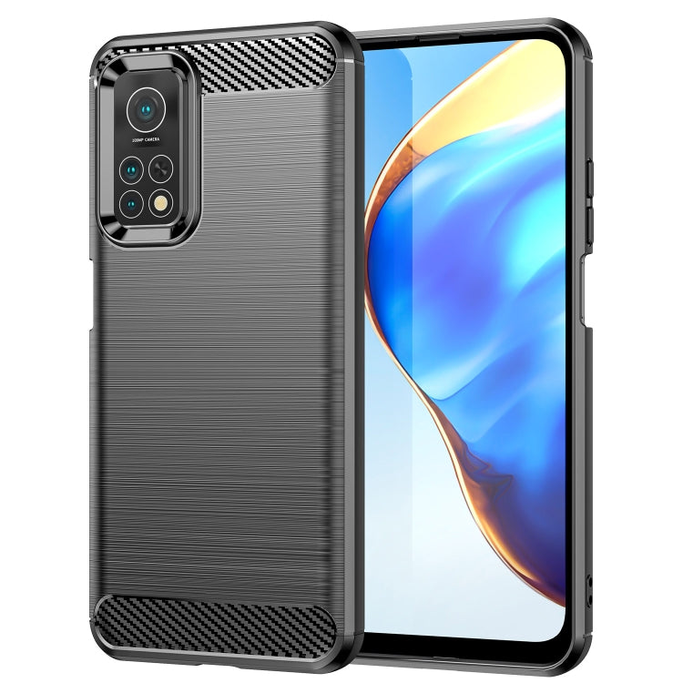 Custodia TPU fibra di carbonio per Xiaomi Mi 10T Pro 5G