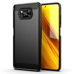 Custodia TPU fibra di carbonio per Xiaomi Mi 10T Pro 5G