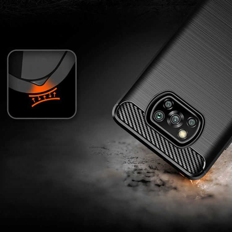 Custodia TPU fibra di carbonio per Xiaomi Mi 10T Pro 5G