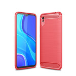 Custodia TPU fibra di carbonio per Xiaomi Mi 10T Pro 5G