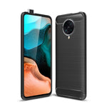 Custodia TPU fibra di carbonio per Xiaomi Mi 10T Pro 5G