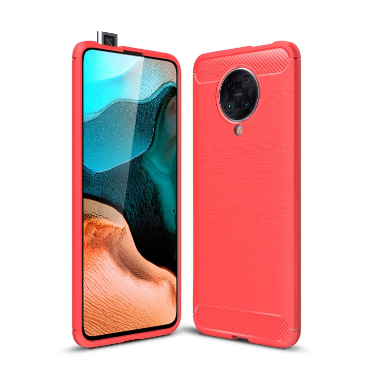 Custodia TPU fibra di carbonio per Xiaomi Mi 10T Pro 5G