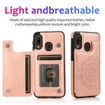 Custodia portafoglio PU TPU con mandala per Samsung Galaxy